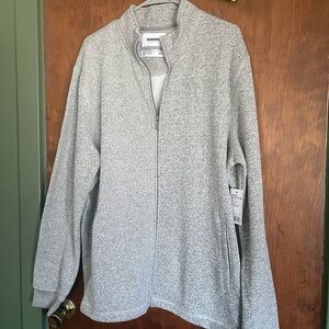 Men’s Sonoma Gray Zip-Up Jacket.  New with tags.